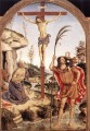 聖ヒエロニムスとクリストファーの磔刑 修道者クリスチャン・ピントゥリッキオ